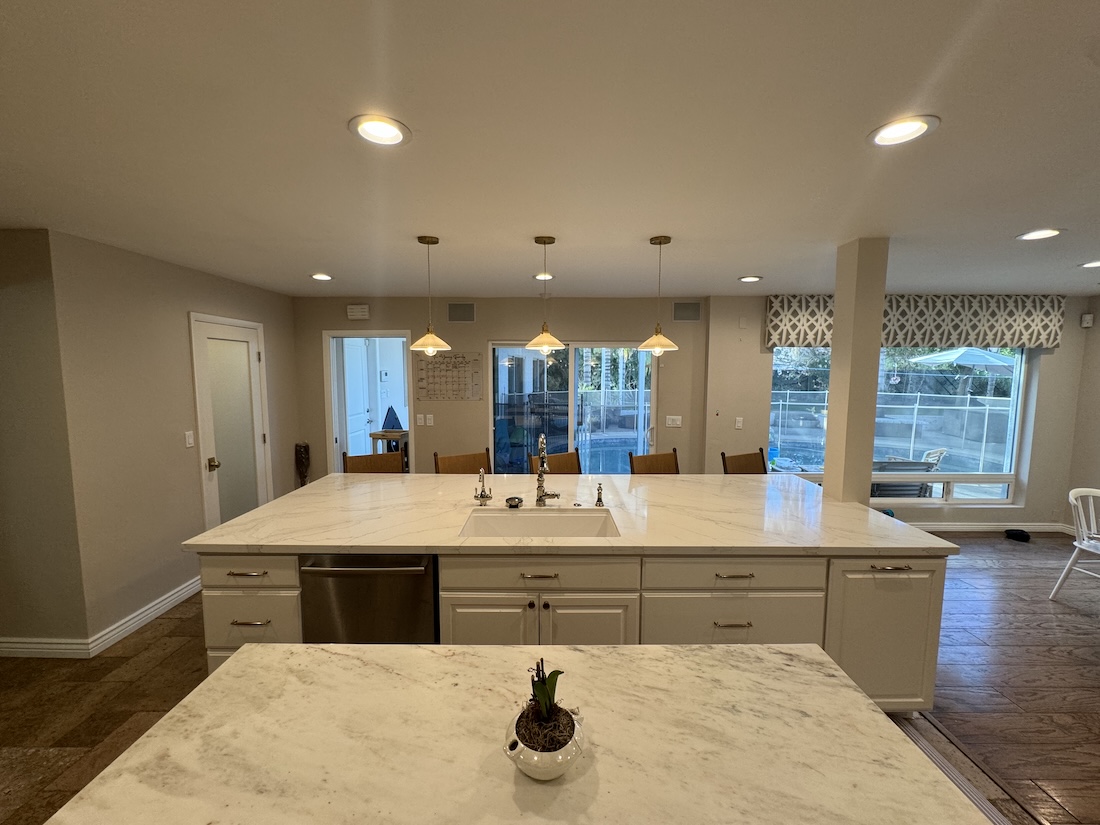Home renovation interior work by Mountain Side Contractors, LLC
